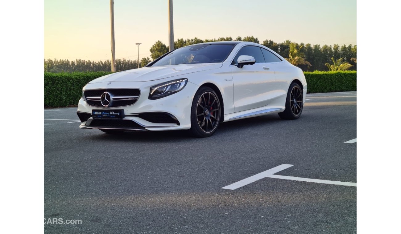 Mercedes-Benz S 63 AMG Coupe Mercedes-Benz S63 2016 Clean Tuttle dye agency in good condition