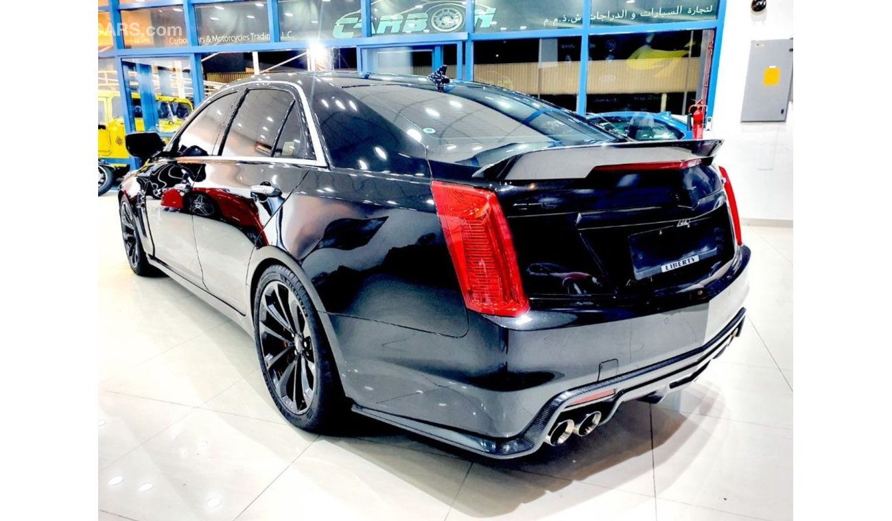 Cadillac CTS V BLACK EDITION 680HP - 2017 - GCC - UNDER WARRANTY - ( 3,200 ) AED PER MONTH