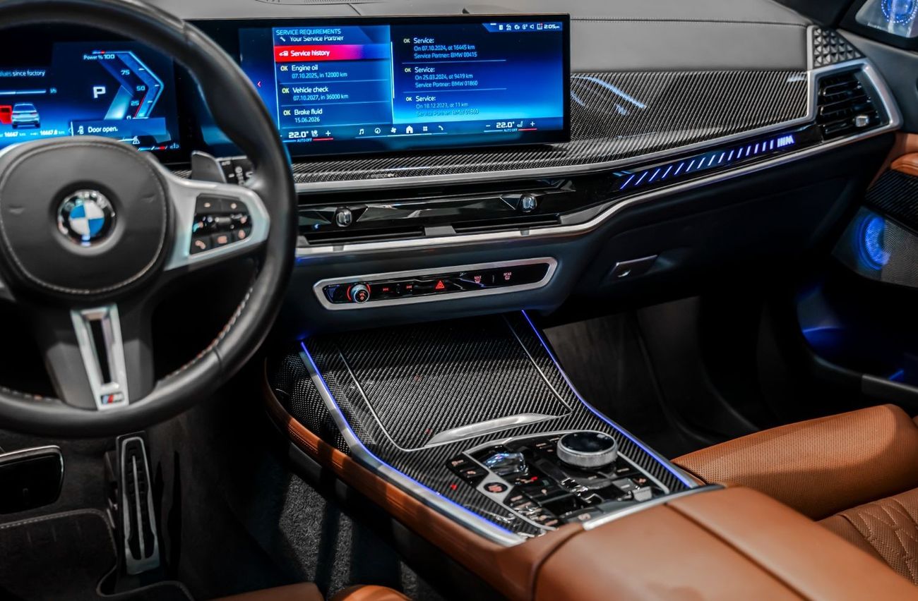 BMW X7 2024 BMW X7 M60i, 2028 BMW Warranty + Service Contract, Satin PPF, Low Kms, GCC