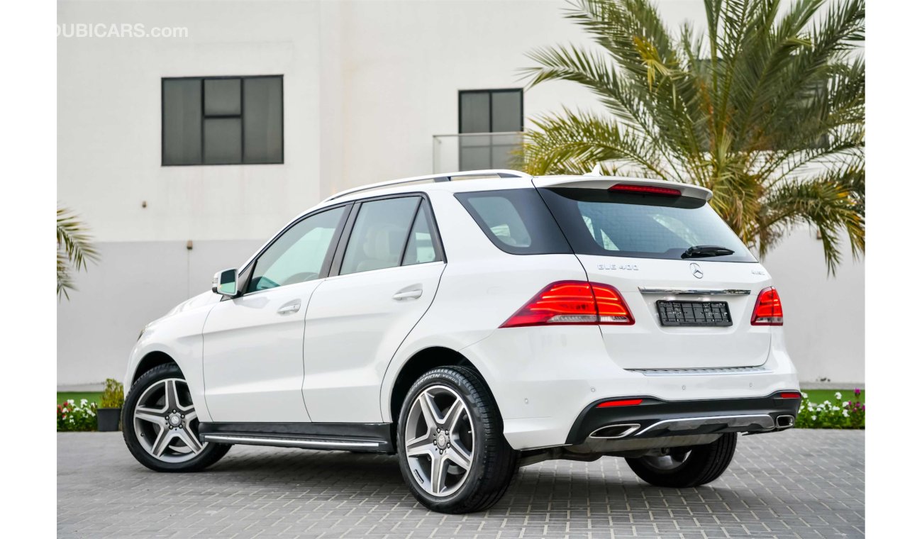 Mercedes-Benz GLE 400 AMG Full Option - Agency Warranty! - AED 3,310 PM - 0% DP - FREE IPHONE XR and more