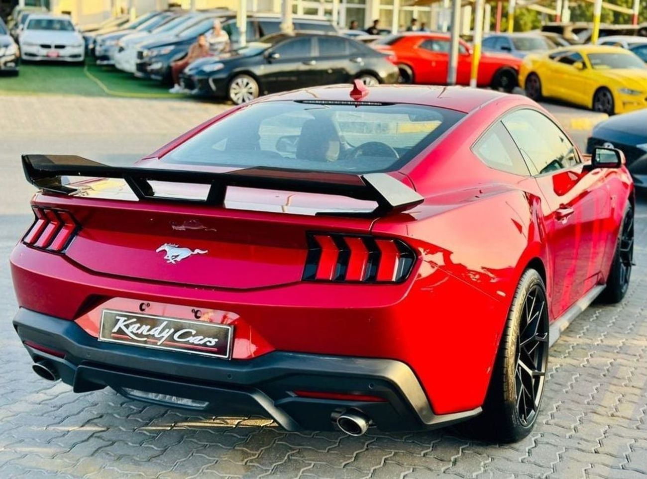 Ford Mustang STD EcoBoost 2.3L Coupe A/T | Monthly AED 2200/- | 0% DP | Blindspot | Digital Cluster | # 12039