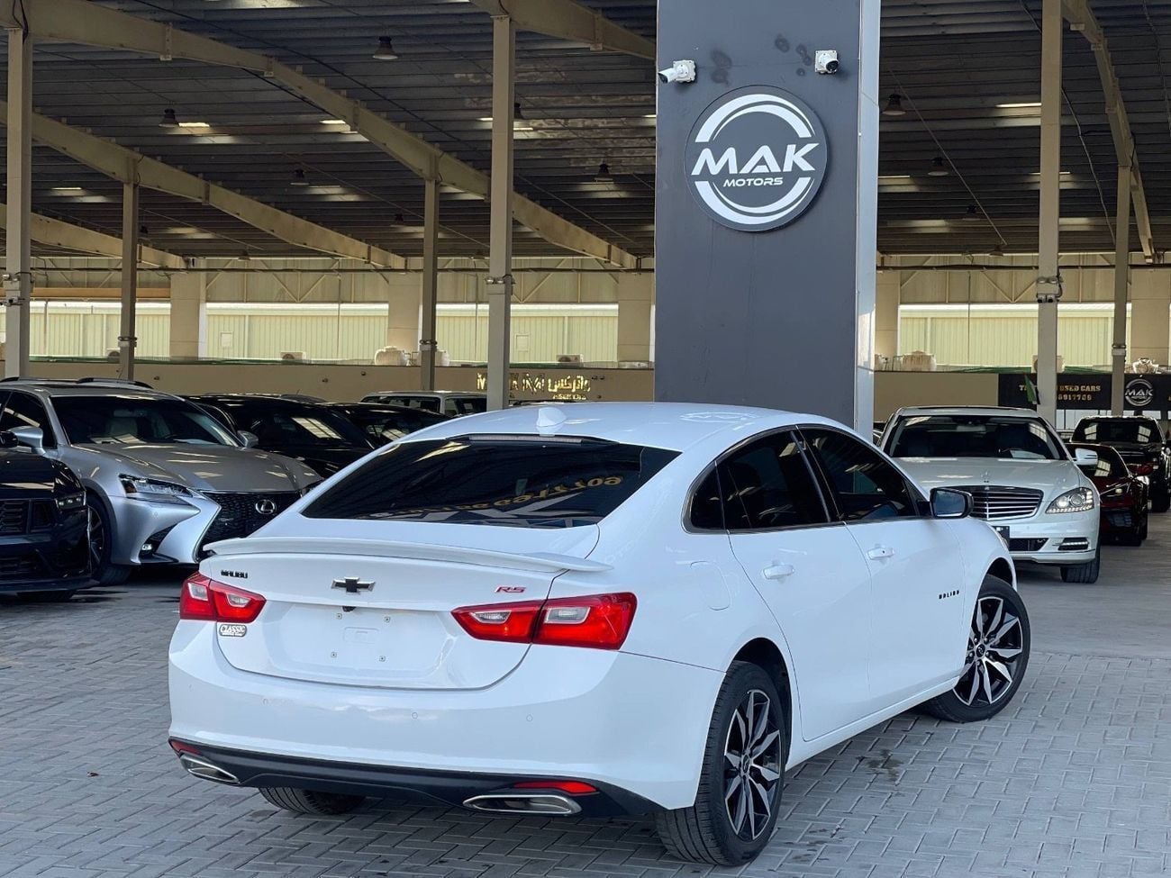 Chevrolet Malibu RS (NON GCC) 1.5L RS BLACK EDITION / 1.5T V4 / RADAR / LINE KEEP ASSIST / APPLE ANDROID AUTO / RI