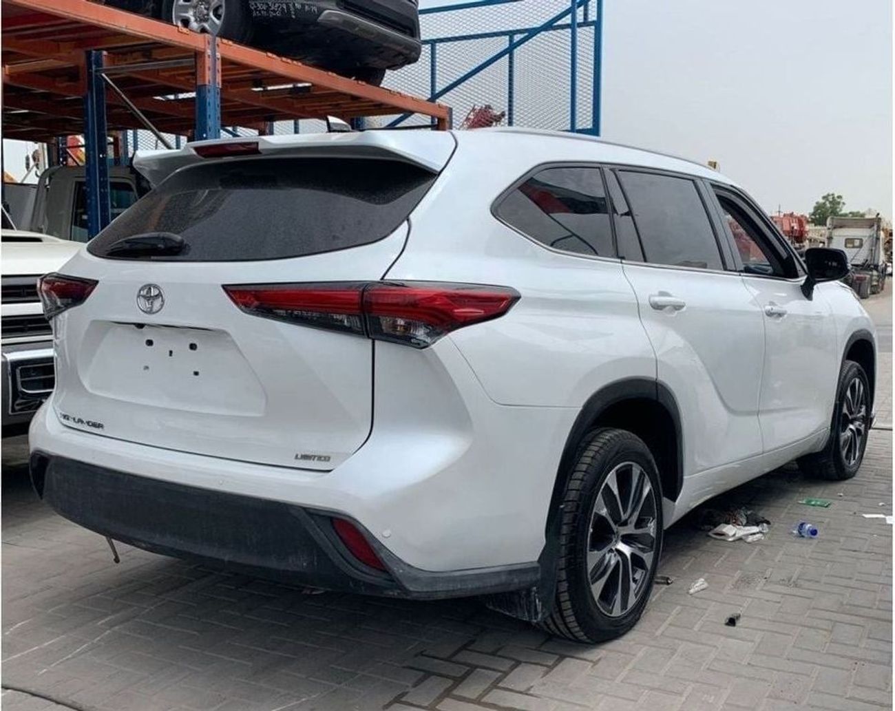 Toyota Highlander Petrol 3.5 Liter Right Hand Drive Automatic TV With Back Camera