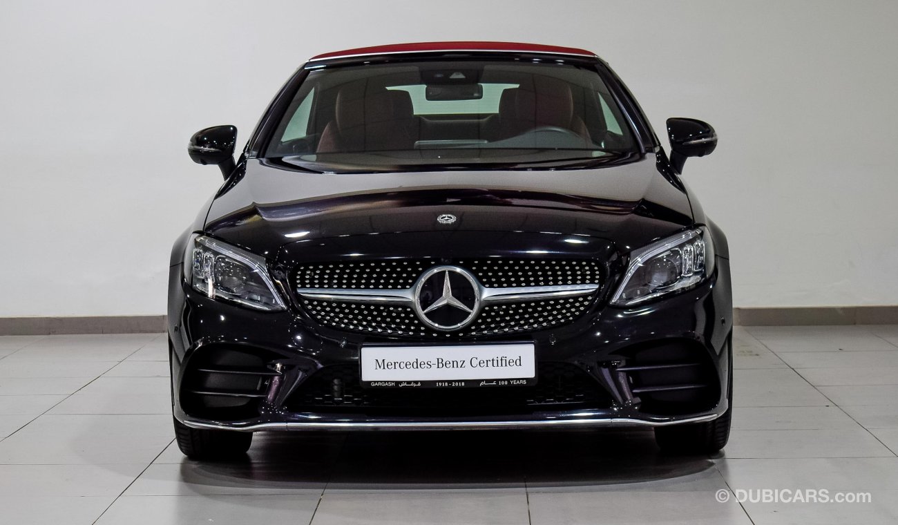 مرسيدس بنز C 200 كوبيه C200 CABRIOLET مع أحمر ناعمة TOP