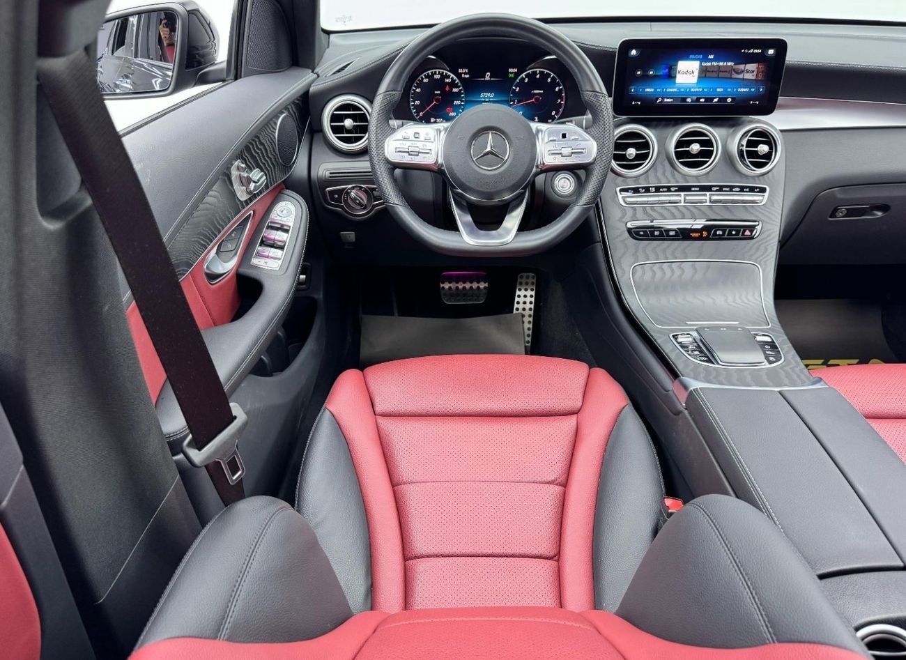 Mercedes-Benz GLC 200 2023 Mercedes Benz GLC200 AMG 4MATIC Coupe, 2028 Mercedes Warranty + Service Pack, Very Low Kms, GCC