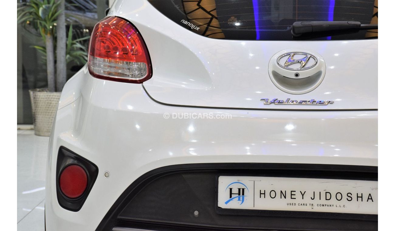 Hyundai Veloster Turbo EXCELLENT DEAL for our Hyundai Veloster TURBO ( 2016 Model! ) in White Color! GCC Specs