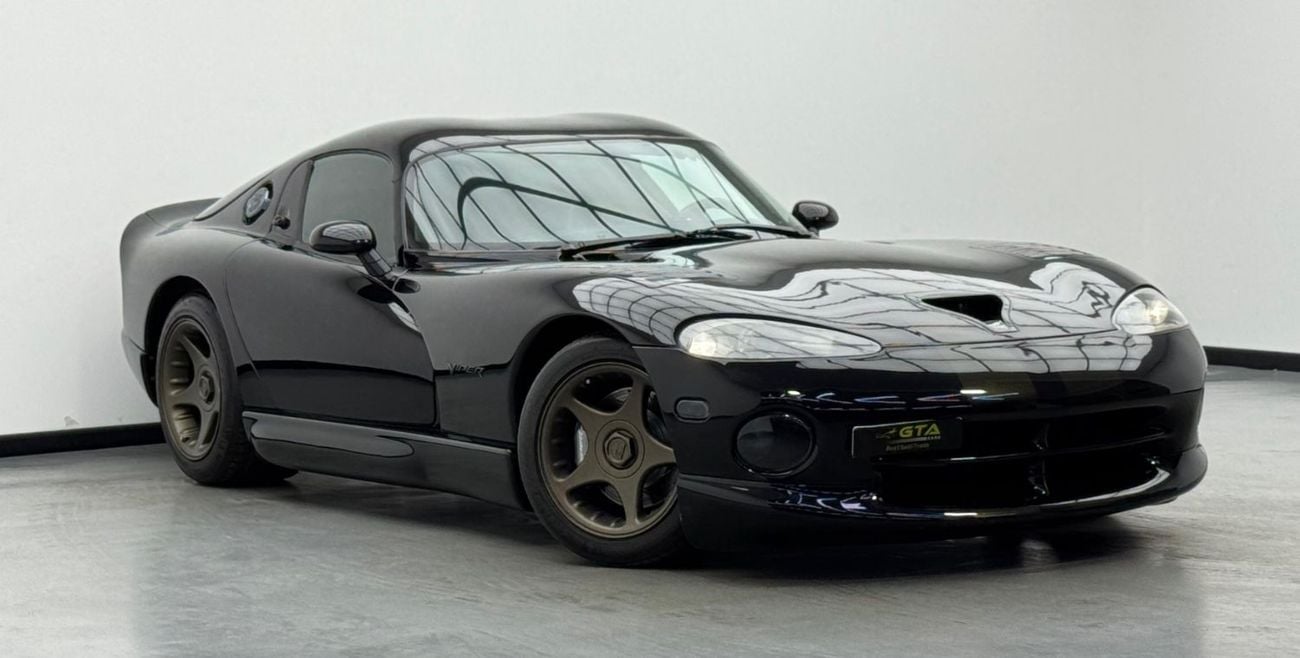 دودج فايبر 1996 Dodge Viper GTS 8.4 V10, Dodge Agency Full Service History, Excellent Condition,