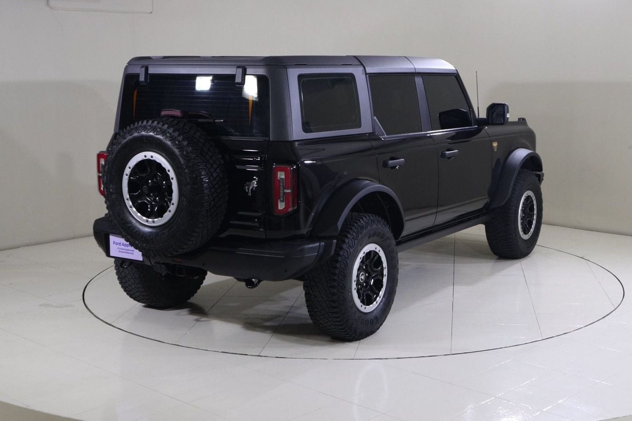Ford Bronco B4D4722 BRONCO 4 DOORS BADLANDS 2.7L V6 ECOBOOST LTHR SSQTCH / AL TAYER MOTORS AL QOUZ SHOWROOM