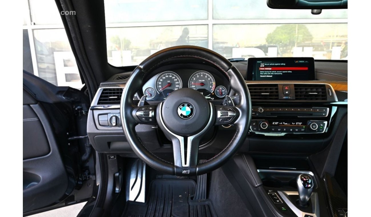 بي أم دبليو M4 BMW M4 Competition -Carbon Fiber-Original Paint -Under Warranty - AED 4,189 Monthly Payment - 0 % DP
