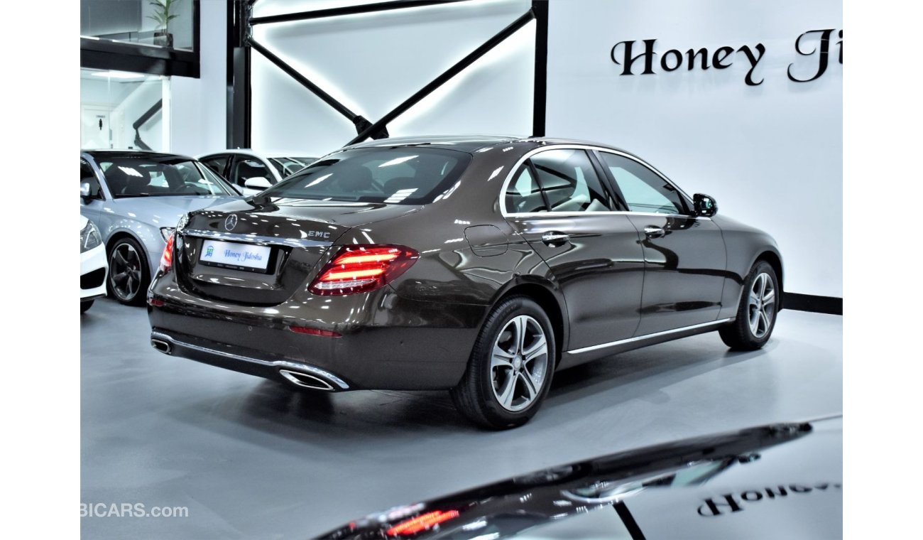 مرسيدس بنز E200 EXCELLENT DEAL for our Mercedes Benz E200 ( 2017 Model ) in Brown Color GCC Specs