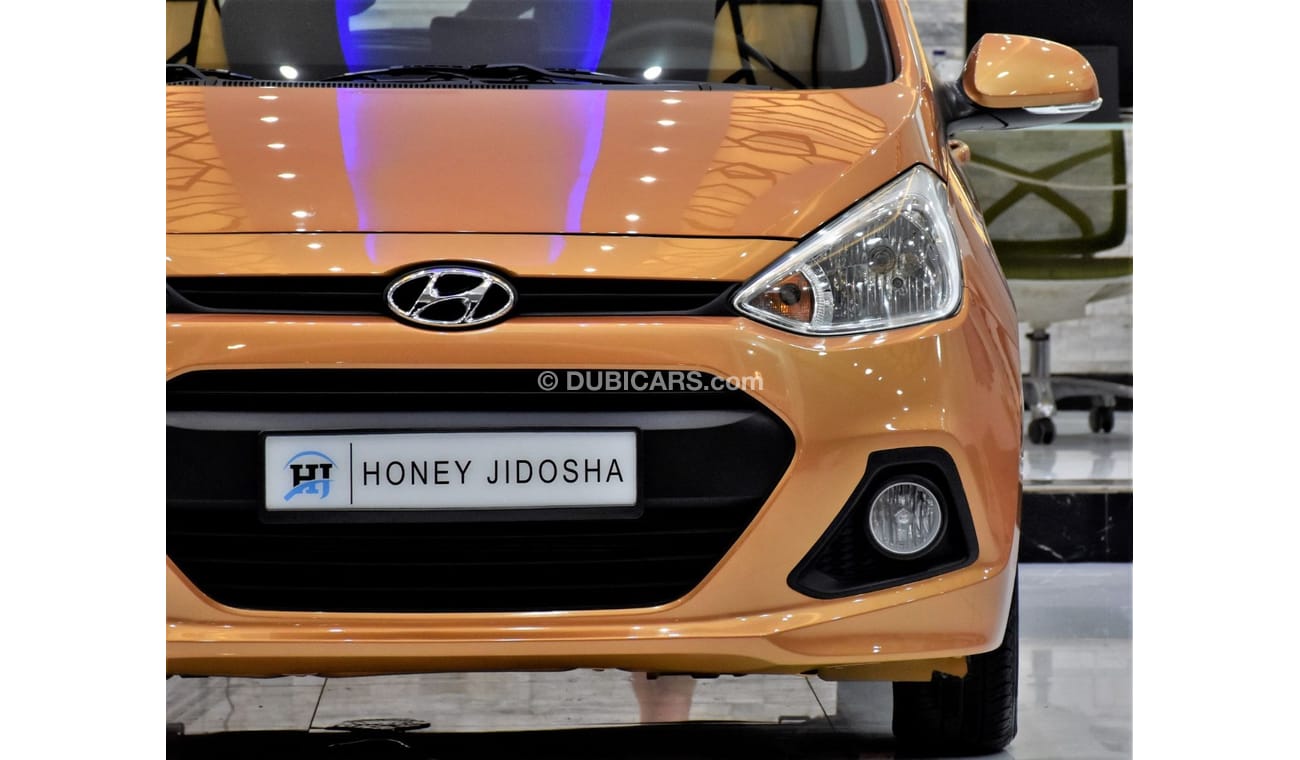 Hyundai Grand i10 EXCELLENT DEAL for our Hyundai Grand i10 1.2L ( 2016 Model ) in Orange Color GCC Specs