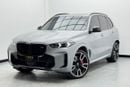 BMW X5 2024 BMW X5 M60i, 2028 BMW Warranty and Service Pack, BMW Service History, GCC
