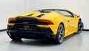 Lamborghini Huracan Evo Spyder 2023 Lamborghini Huracan Evo Spider, Lamborghini Warranty, Lamborghini Service History, GCC