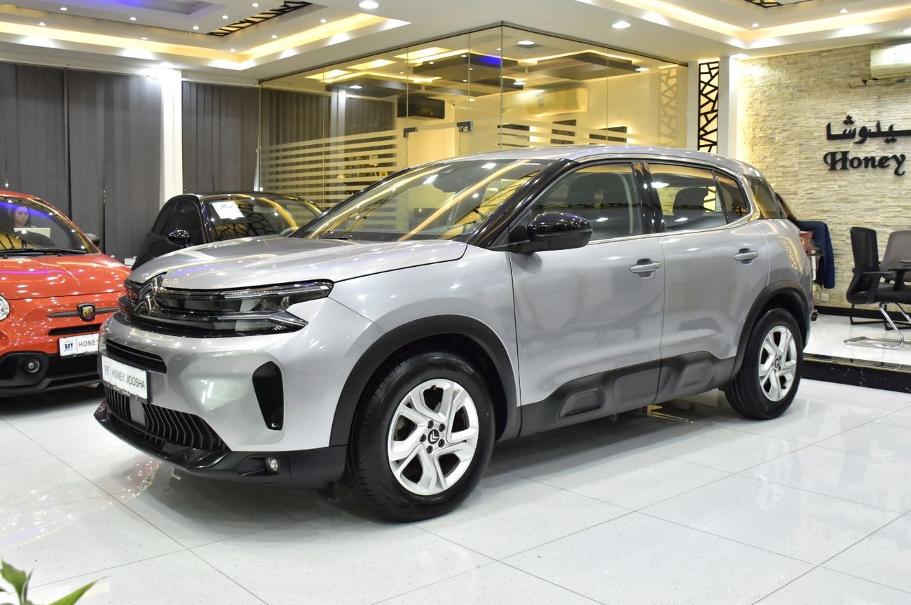 Citroen C5 Aircross EXCELLENT DEAL for our Citroen C5 AirCross ( 2023 Model ) in Silver Color GCC Specs