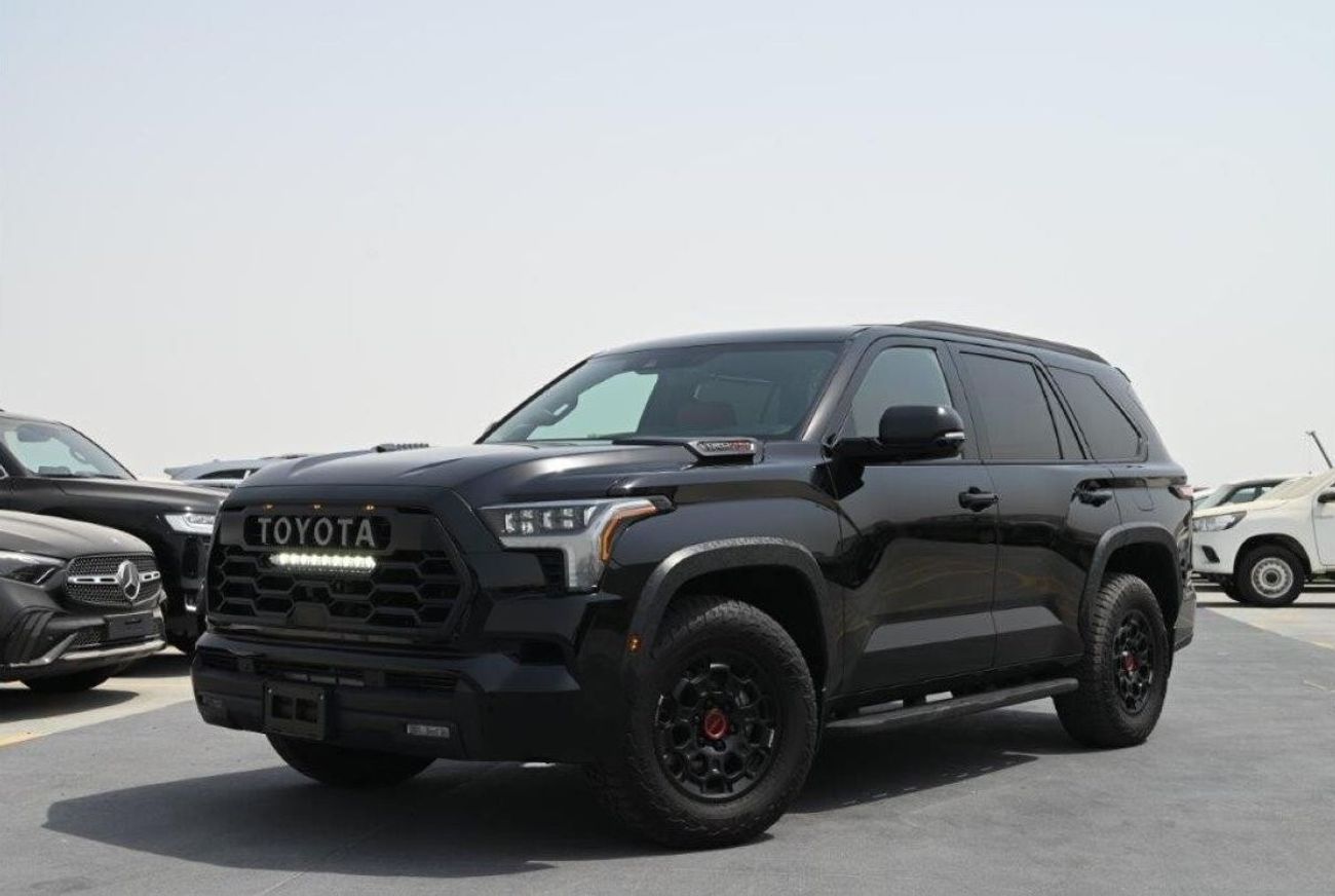 تويوتا سيكويا Hybrid TRD Pro V6 3.5L 4WD 7 Seater Automatic