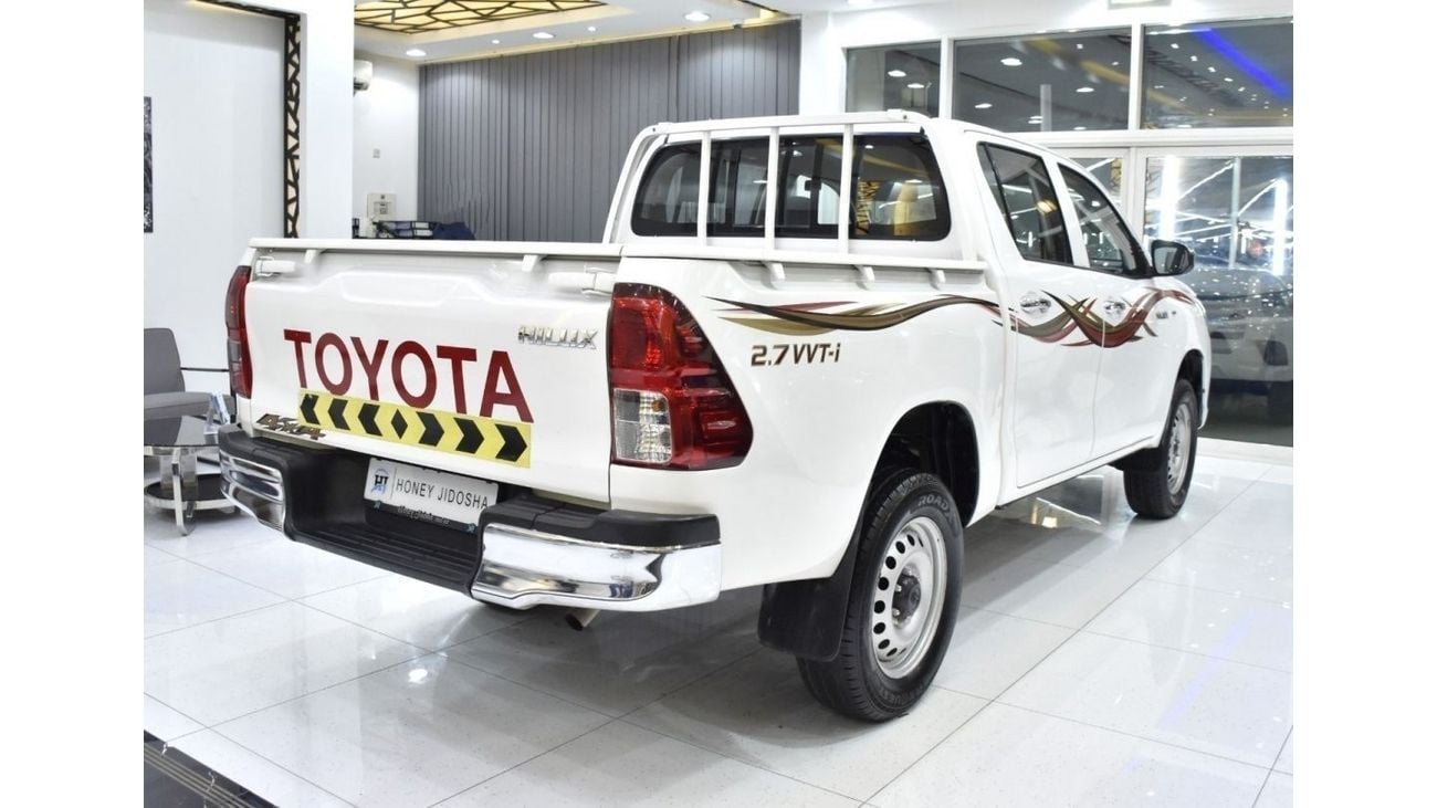 Toyota Hilux EXCELLENT DEAL for our Toyota Hilux 2.7 VVT-i ( 2021 Model ) in White Color GCC Specs