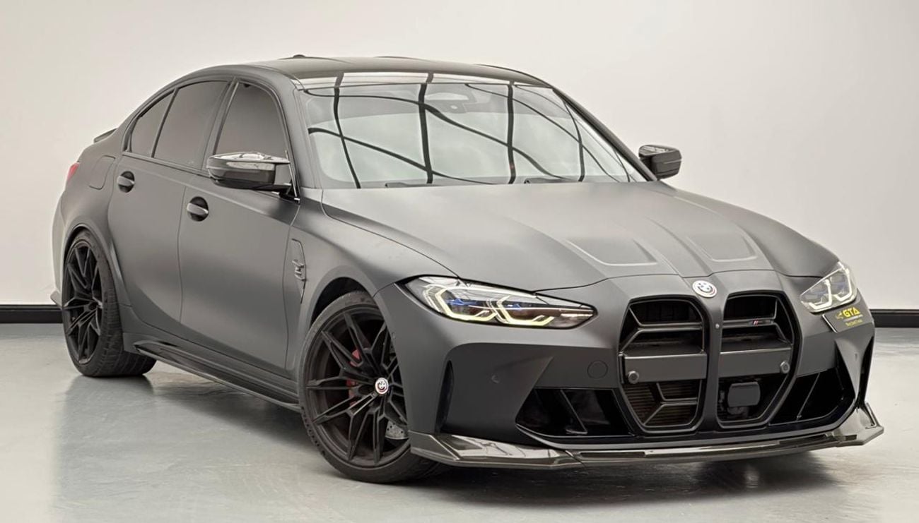 BMW M3 Competition 3.0L 2021 BMW M3 Competition, 1 Year Warranty Unlimited Km, 09/2027 GTA Service Contract