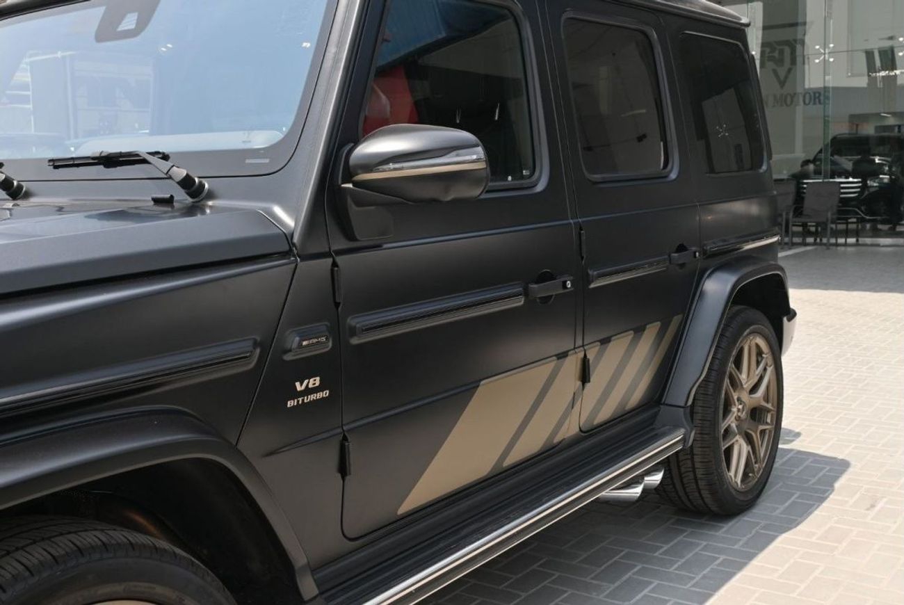 Mercedes-Benz G 63 AMG Mercedes AMG G63 Grand Edition 4.0-litre Twin-Turbocharged Petrol V8 engine