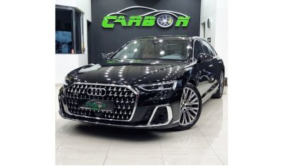 Audi A8 AUDI A8L 55TFSI GCC 2023 IN IMMACULATE CONDITION (WARRANTY+SERVICE CONTRACT FROM OFFICIAL DEALER)