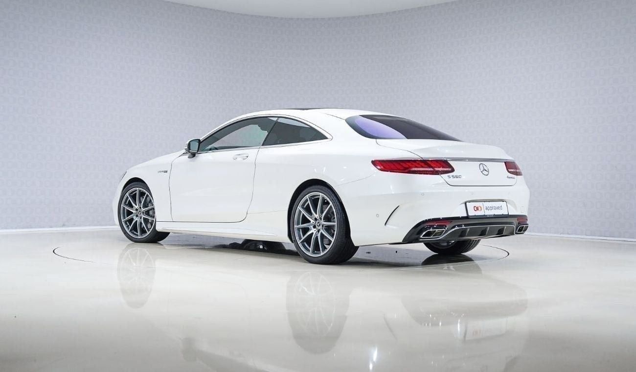 Mercedes-Benz S 560 Coupe | AED 4,860 PM | 2 Years Unlimited Warranty