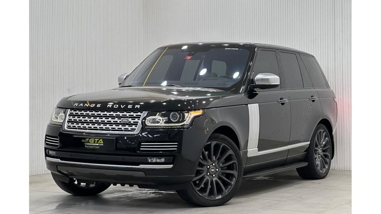 Land Rover Range Rover 2016 Range Rover Vogue SE V8 Supercharged, Full Range Rover Service History, GCC