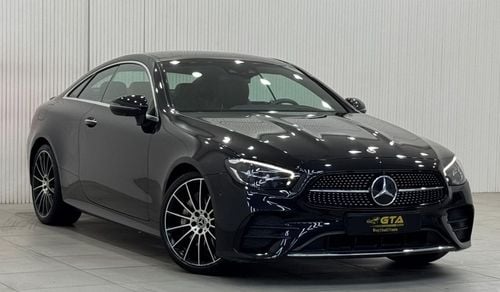 Mercedes-Benz E300 2022 Mercedes-Benz E300 AMG, 2027 EMC Agency Warranty + Service Package, Full Service History, GCC