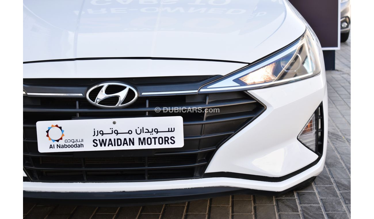 Hyundai Elantra AED 719 PM | 1.6L GL GCC DEALER WARRANTY