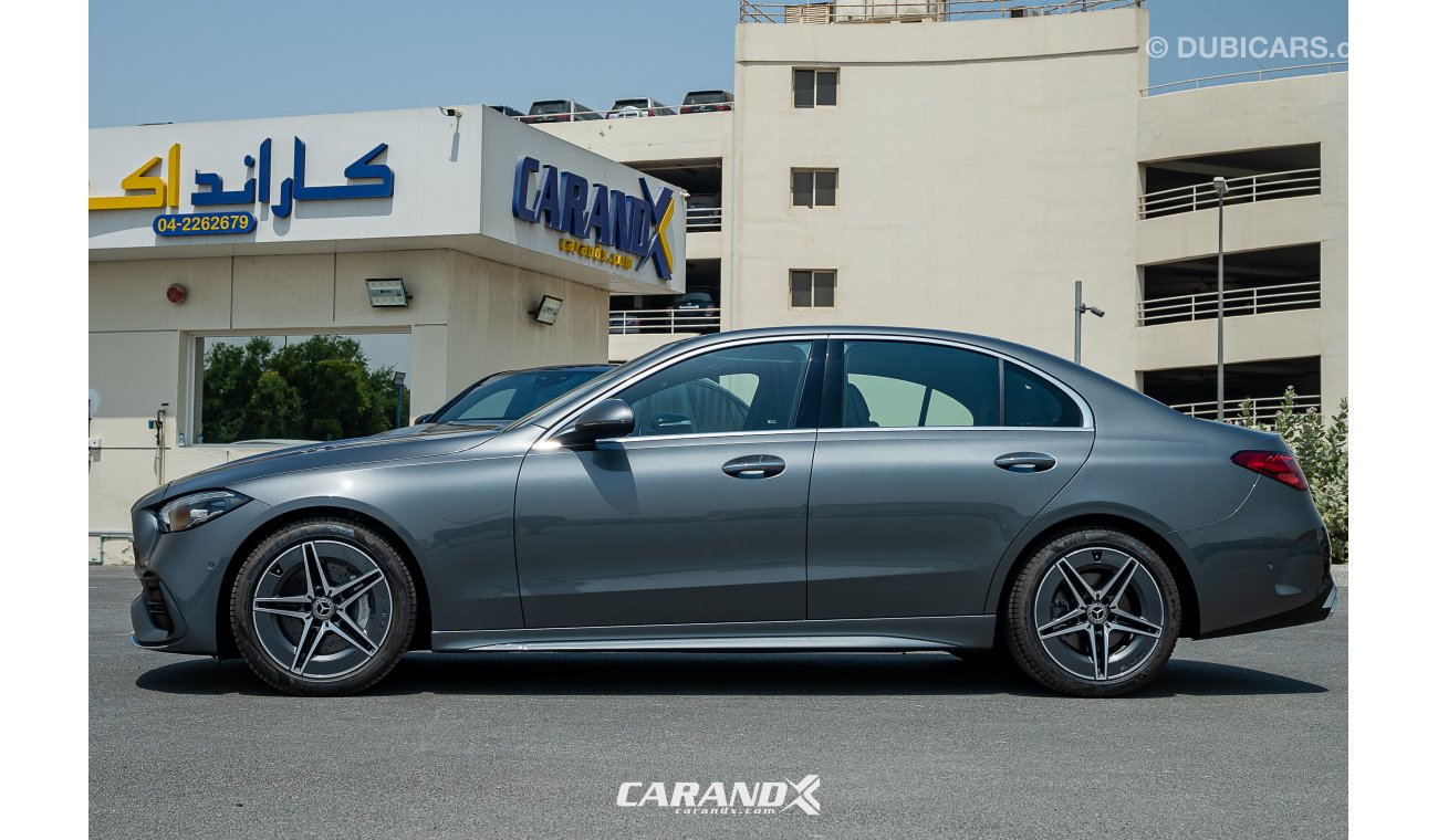 مرسيدس بنز C200 Sport 2022 Selenite Grey With Sunroof