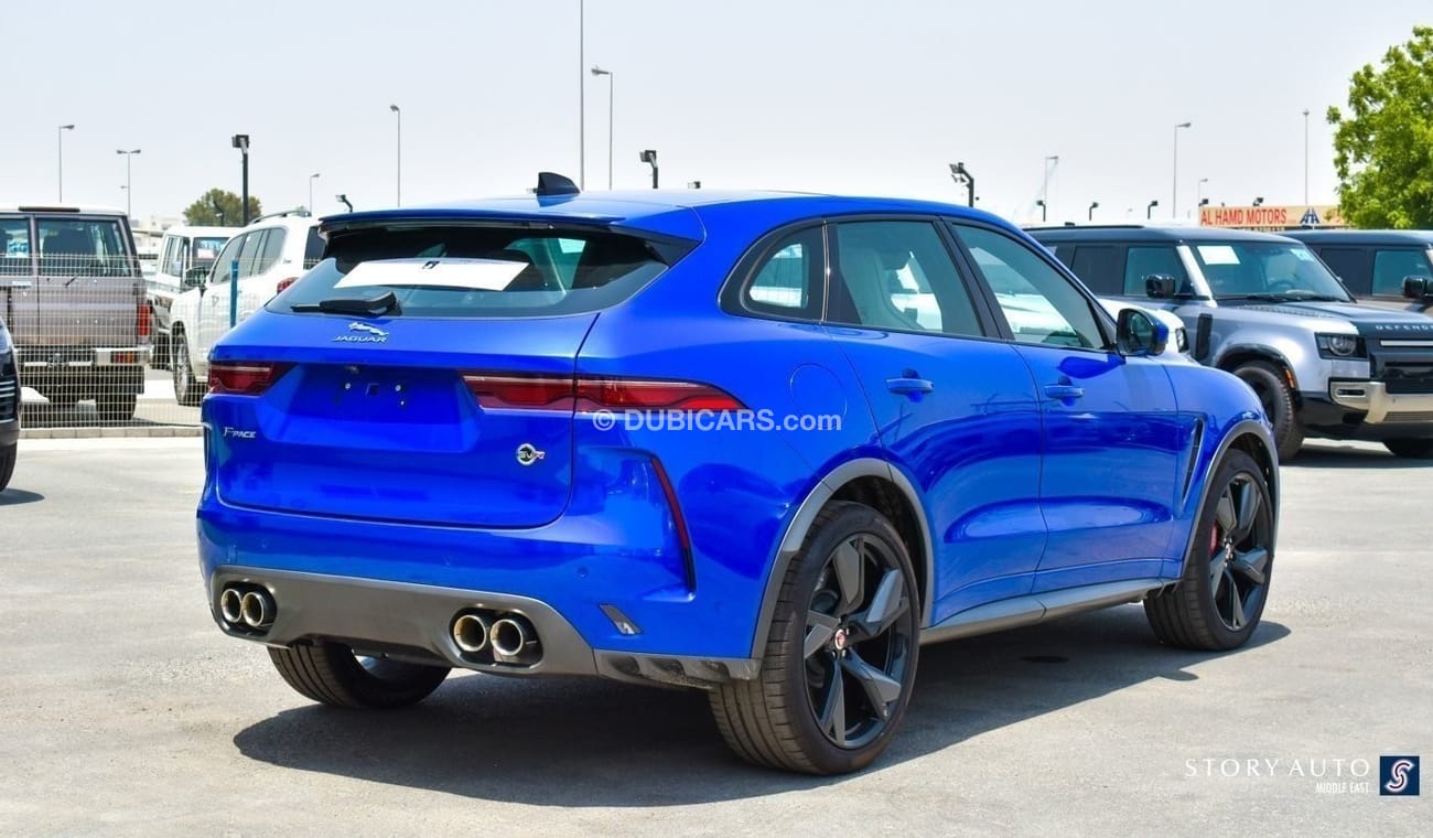 Jaguar F Pace SVR P550 5.0P V8 AWD Aut.  (For Local Sales plus 10% for Customs & VAT)