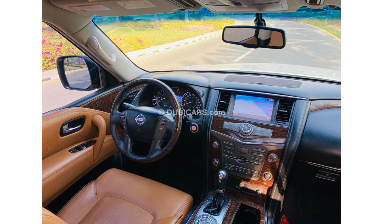 Nissan Patrol SE Platinum City Nissan patrol 2014 platinum full option perfect condition