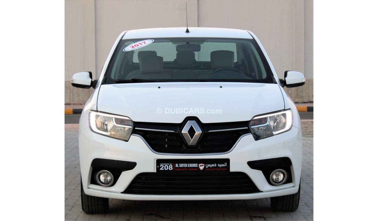 Renault Symbol Renault Symbol 2017, GCC, in excellent condition, without accidents, very clean from inside and outs