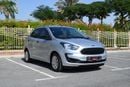 Ford Figo 0% DP - AGENCY MAINTAINED - FORD FIGO 1.6L V4 2020 - ORIGINAL PAINT - GCC
