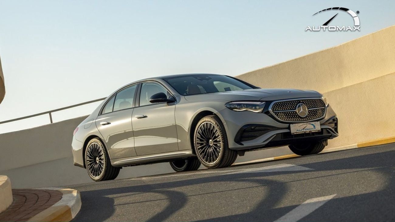 مرسيدس بنز E300 AMG EQ Boost 2.0T RWD 2026 GCC With 2 Years Unlimited Mileage Warranty @Official Dealer