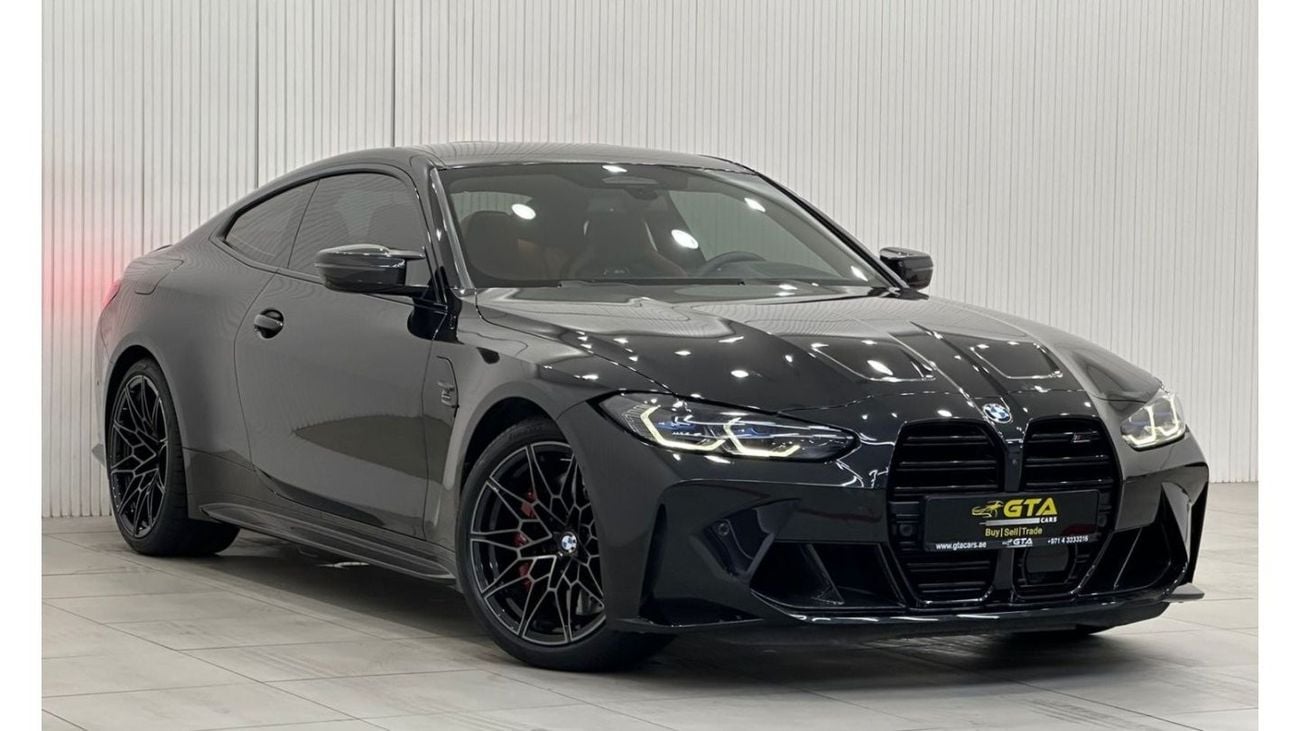 بي أم دبليو M4 2021 BMW M4 Competition, June 2026 BMW Warranty + Service Pack, Full Options, Very Low Kms, GCC
