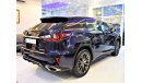 لكزس RX 350 FULL SERVICE HISTORY, AGENCY WARRANTY! AMAZING Lexus RX 350 F-Sport 2017 Model!! in Dark Blue Color!