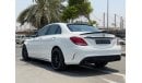 مرسيدس بنز C 300 Kit C63 Clean car 2015