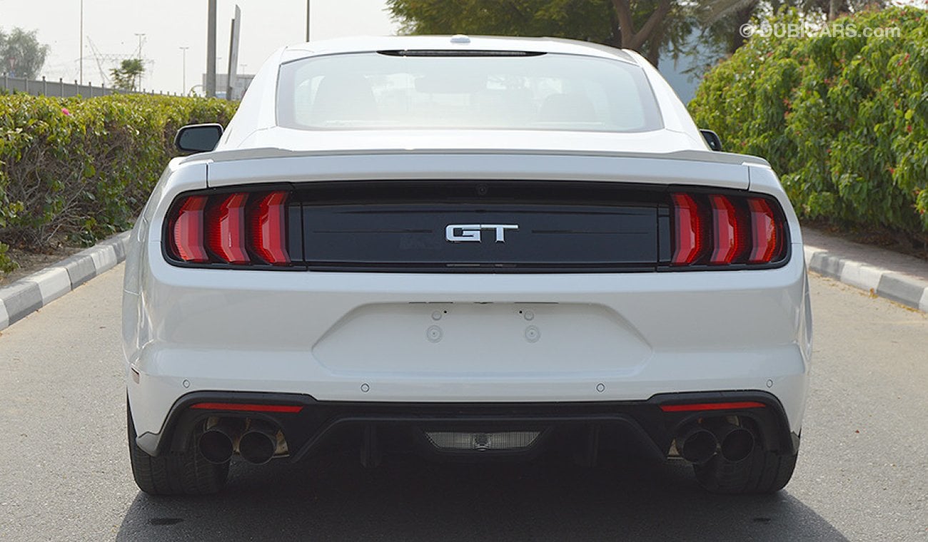 Ford Mustang GT Premium 2018, 5.0 V8 GCC, 460hp, 0km with 3Yrs or 100K km WRNTY, 60K km Service at Al Tayer