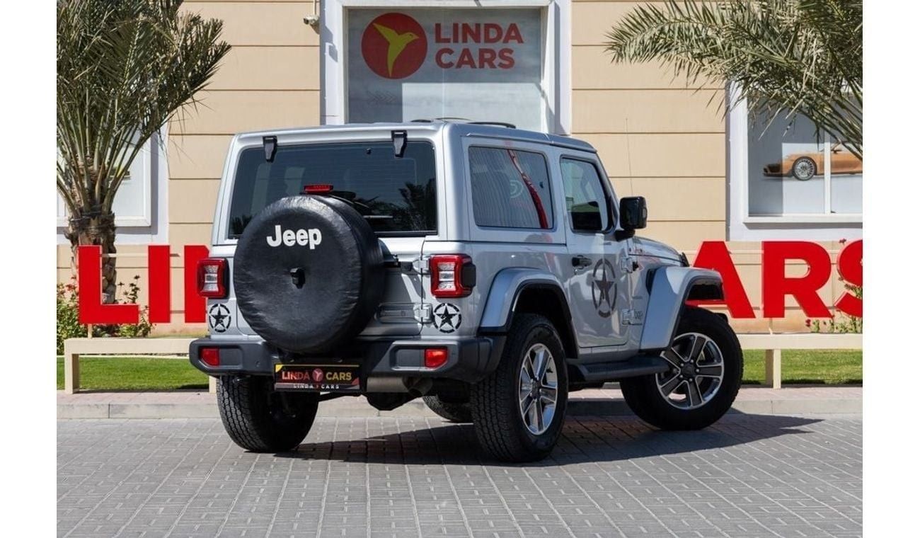جيب رانجلر Sahara 3.6L A/T (5 Seater) Jeep Wrangler Sahara 2022 GCC under Agency Warranty with Flexible Down-Pa
