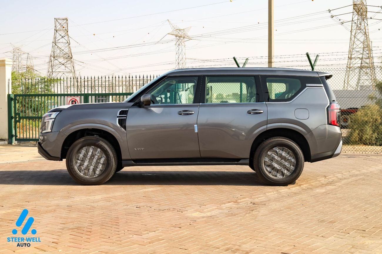 نيسان باترول LE T2 3.5L V6 AWD 9AT 2026 | 8-Seater | Power Tailgate | 18” Alloy Wheels | Full Safety