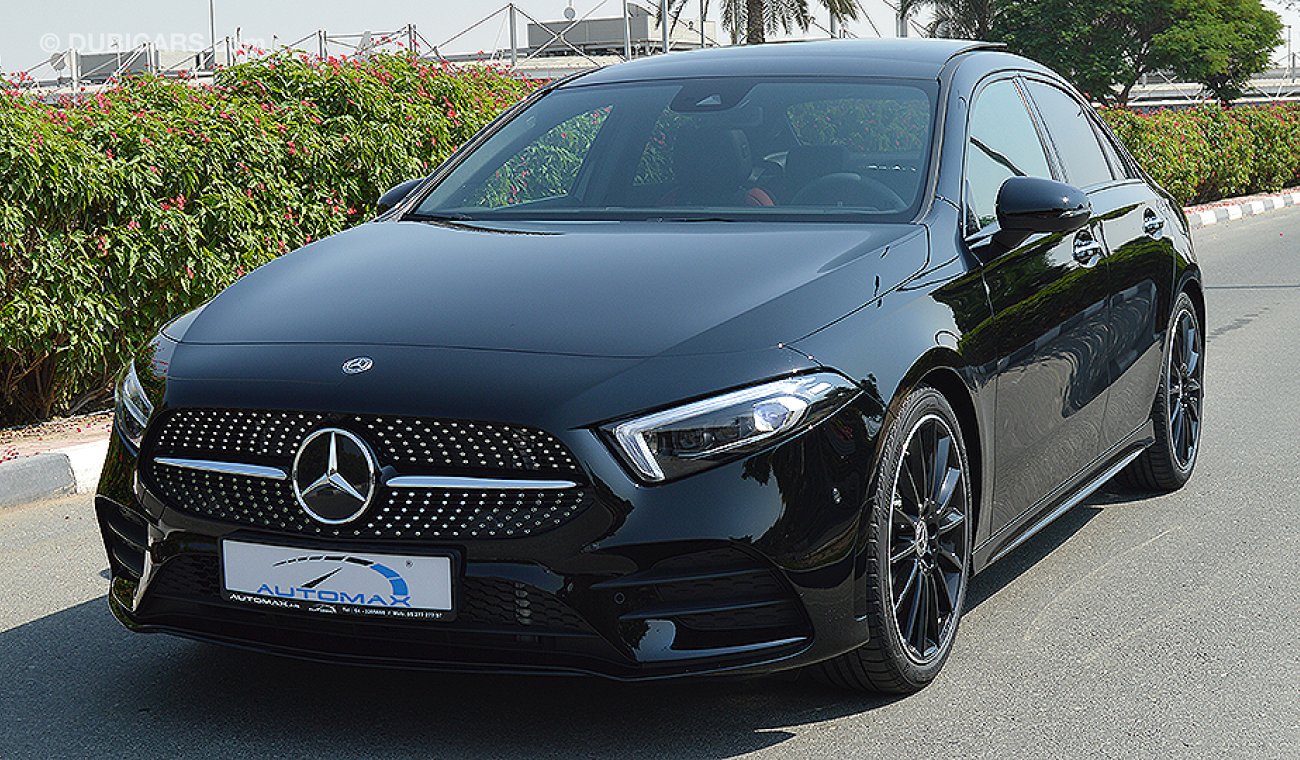 Mercedes-Benz A 200 2020 AMG, V4 GCC, 0km with 2 Years Unlimited Mileage Warranty + 3 Years FREE Service at EMC