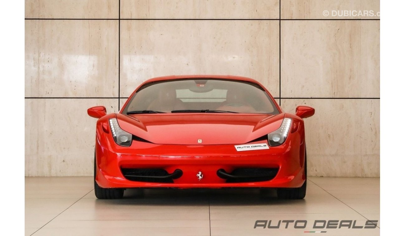 Ferrari 458 Std Italia | 2014 - GCC - Well Maintained - Full Service History - Best in Class - Excellent Conditi