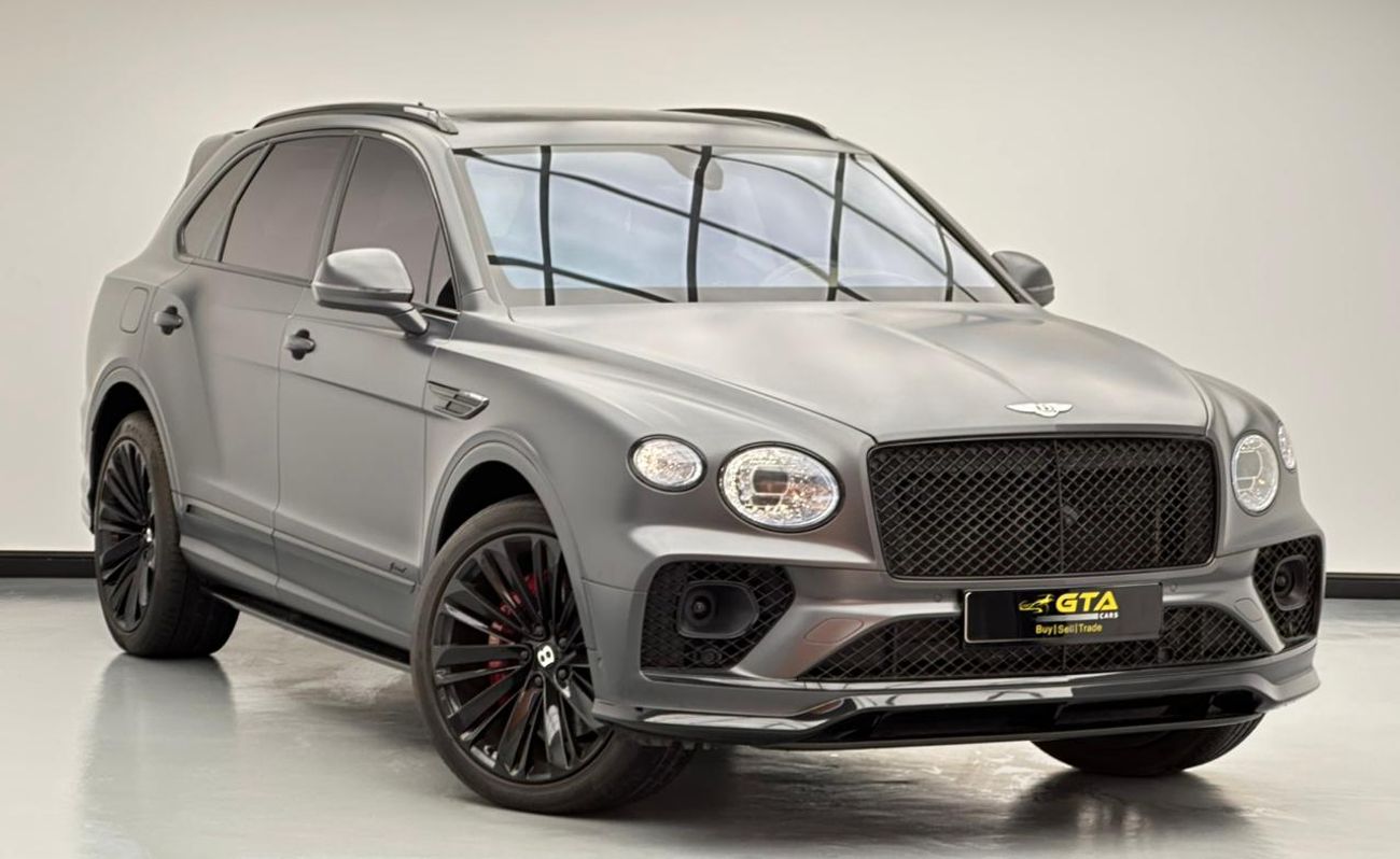 Bentley Bentayga 2022 Bentley Bentayga W12 Speed, 2 Year Warranty Unlimited KM, Full Service History, GCC