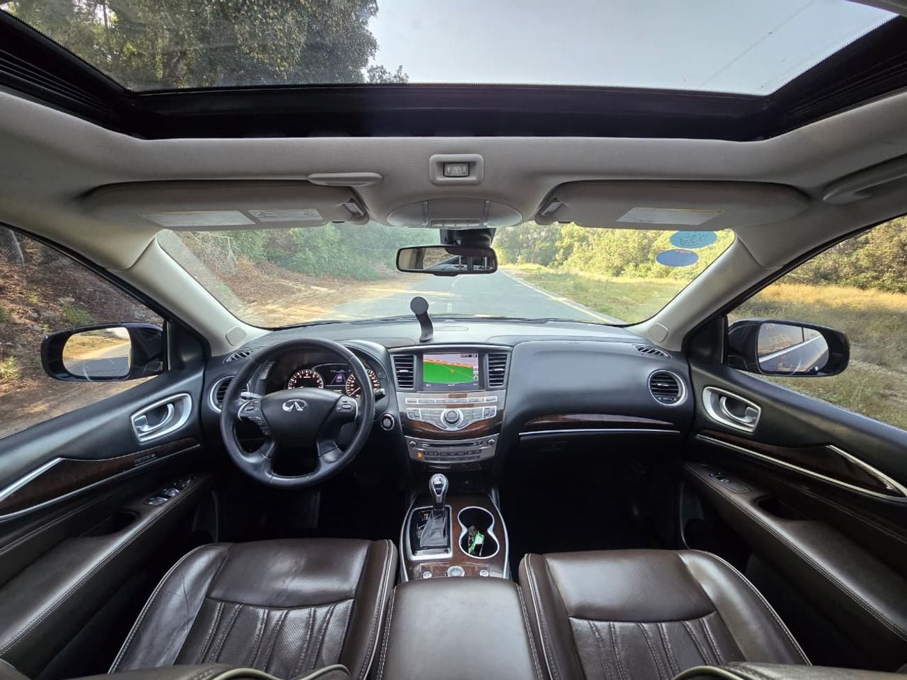 Infiniti QX60 LUXURY 2017 GCC FULL SERVICE HISTORY AVAILABLE | ORGINAL PAINT | ACCIDENT FREE | SINGLE OWNER