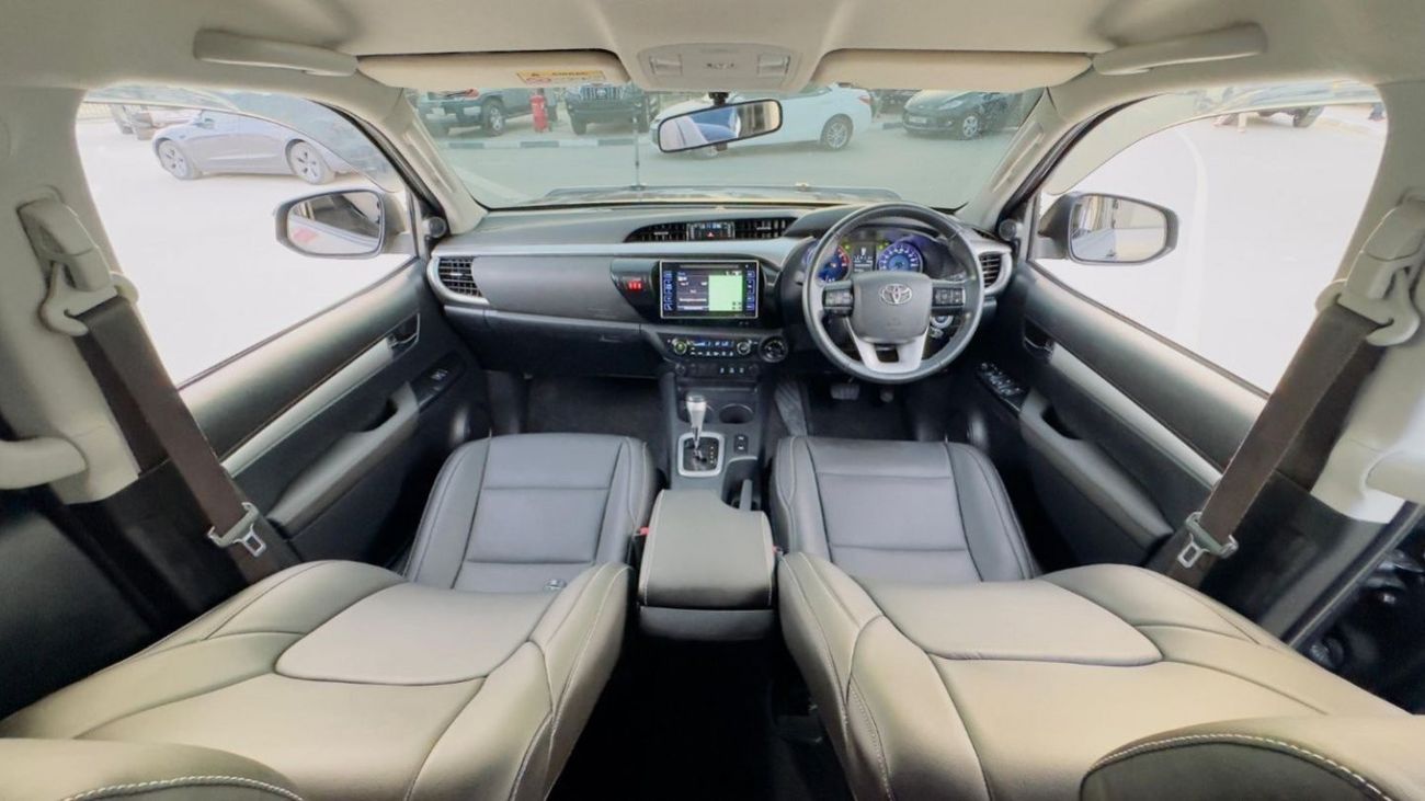 Toyota Hilux PREMIUM BULL BAR WITH LED FOCUS LIGHTS | ROOF TOP LED | AIR SNORKEL | RHD | 2017 | HILUX BOOT LID |