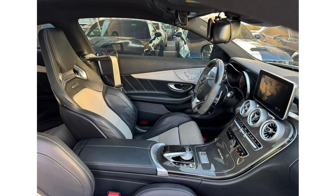 مرسيدس بنز C 63 AMG MERCEDES BENZ AMG C63S 2017 COUPE GCC FULL OPTION PERFECT CONDITION