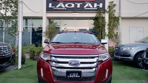 Ford Edge 2013 GCC model, red color, cruise control, leather, electric chair, screen, rear camera, fog lights,