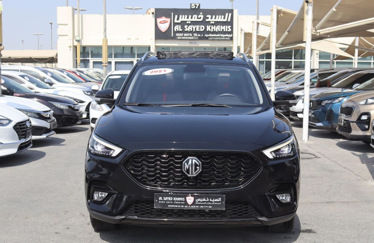 أم جي ZS MG ZS 2023 Full option - GCC- In excellent condition -Engine 1.5L - KM 86000 - PRICE 45000 AED