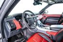 Land Rover Range Rover Sport GCC-22 Inch Rims-Black Contracting Roof-Red Interior