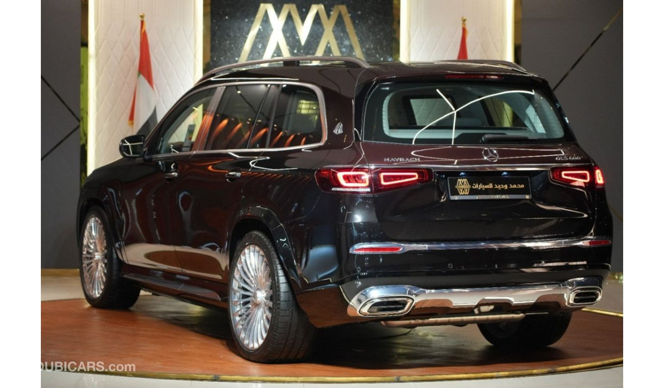 Mercedes-Benz GLS 600 GLS 600 ✔Crystal White Interior ✔Obsidian Black / Rubellite Red Exterior