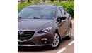 Mazda 3 740x36-Monthly l GCC l Sunroof, Cruise, Camera l Accident Free